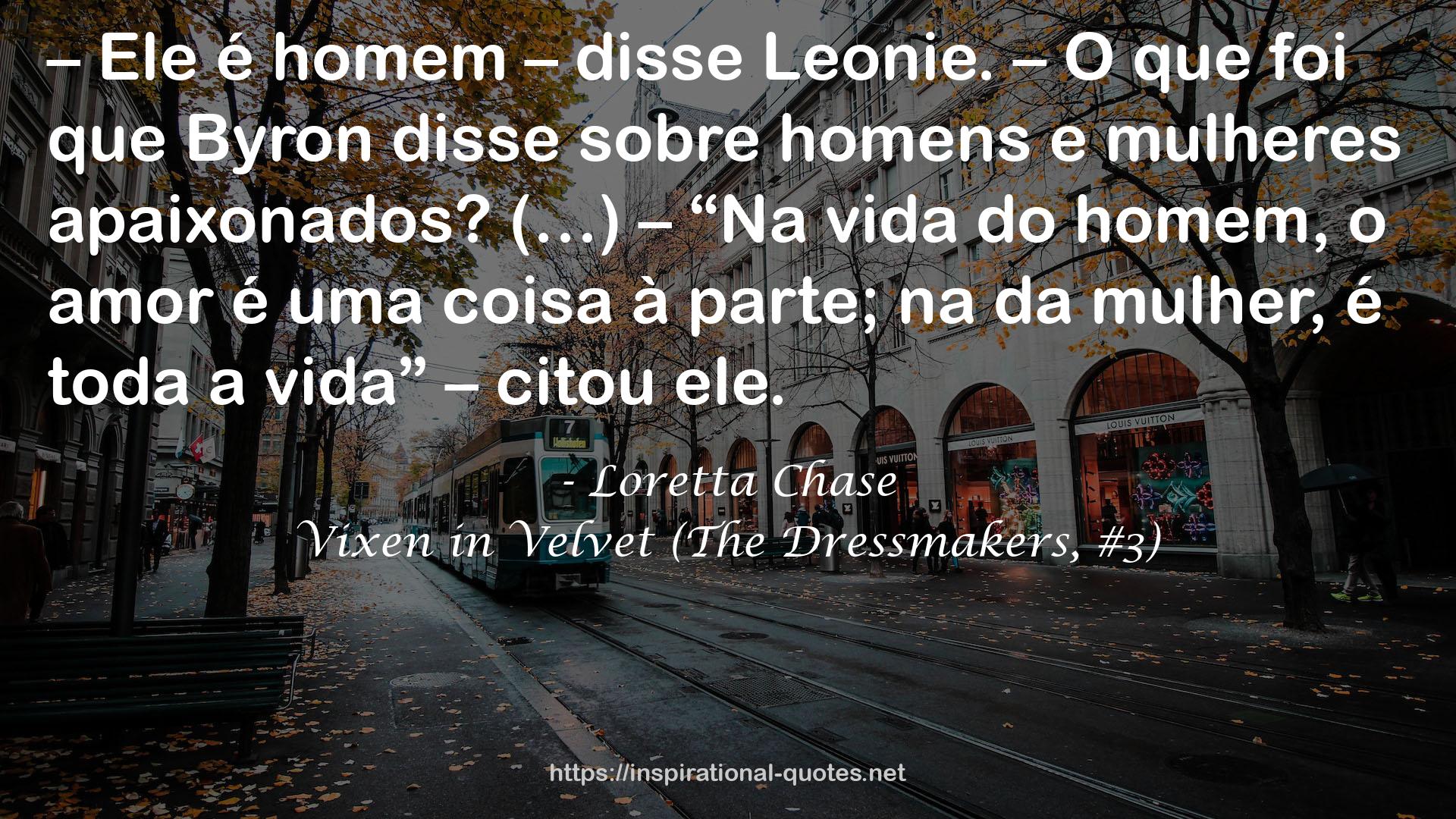 Vixen in Velvet (The Dressmakers, #3) QUOTES