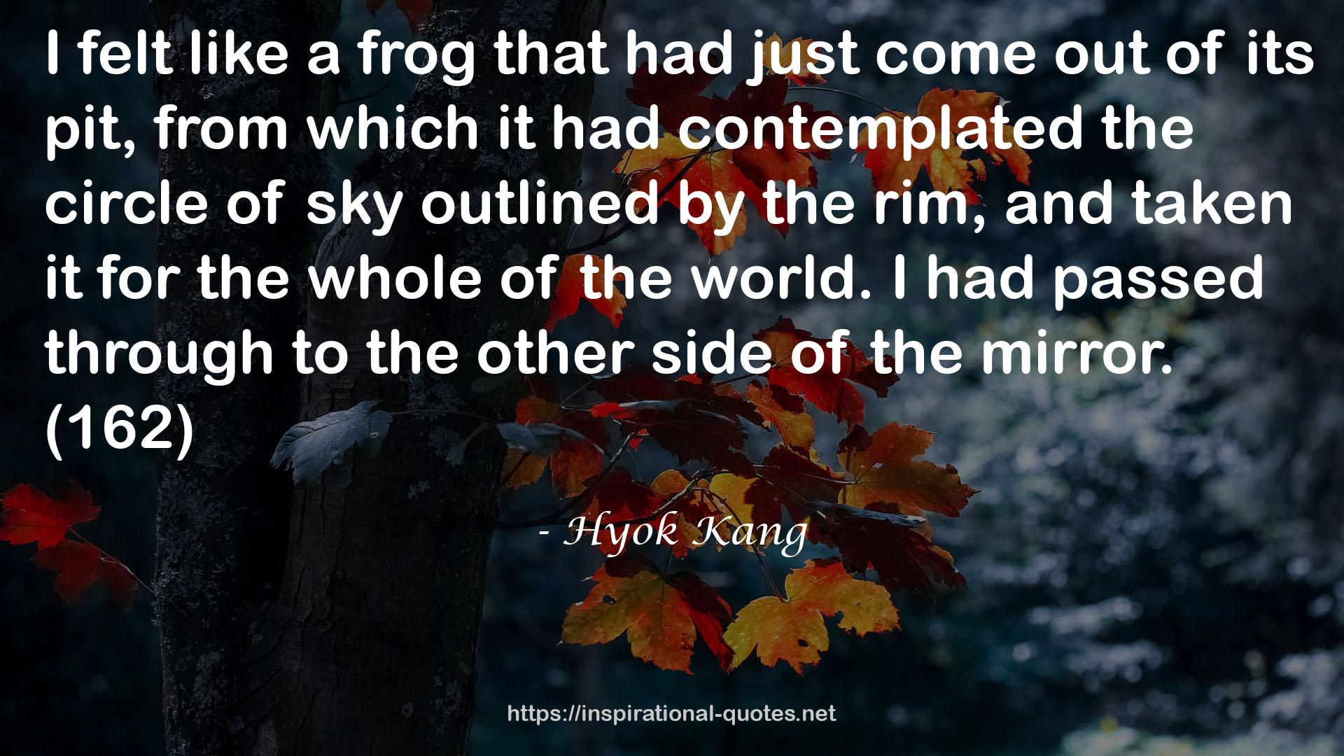 Hyok Kang QUOTES