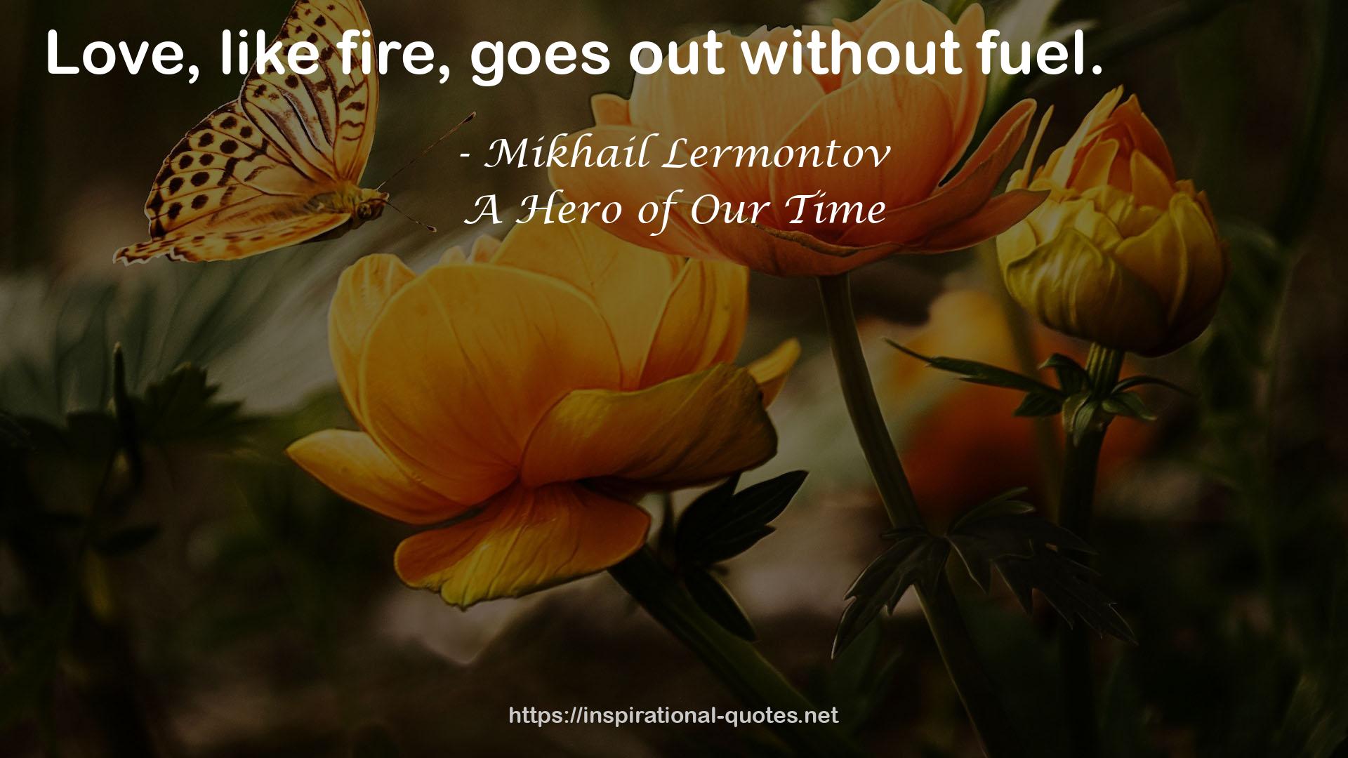 Mikhail Lermontov QUOTES