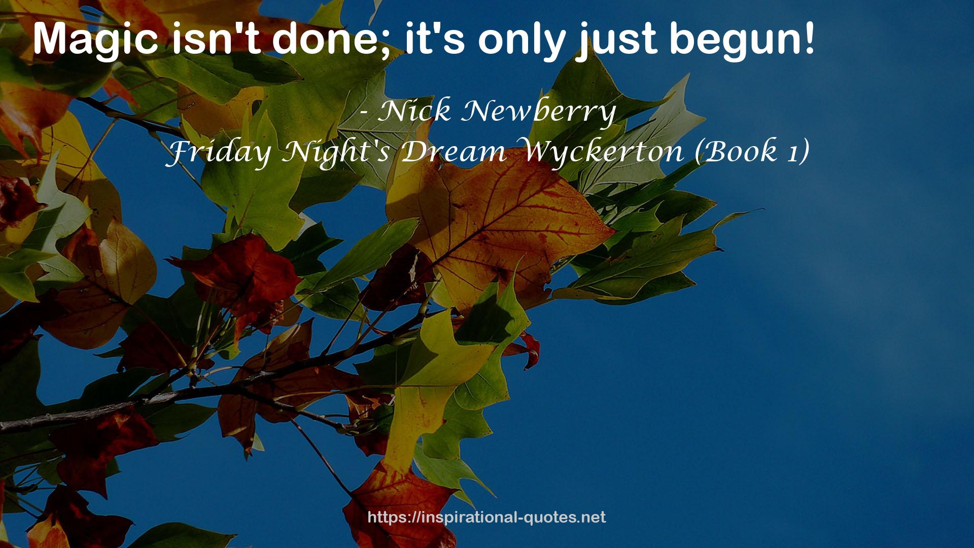 Nick Newberry QUOTES
