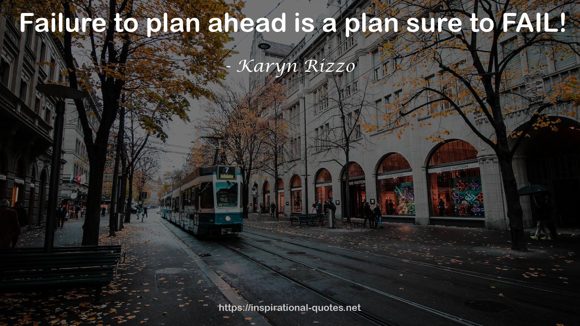 Karyn Rizzo QUOTES
