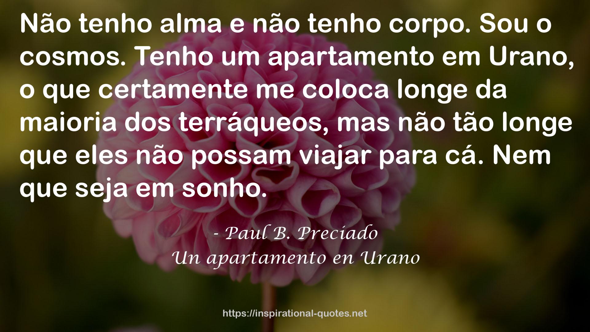 Un apartamento en Urano QUOTES