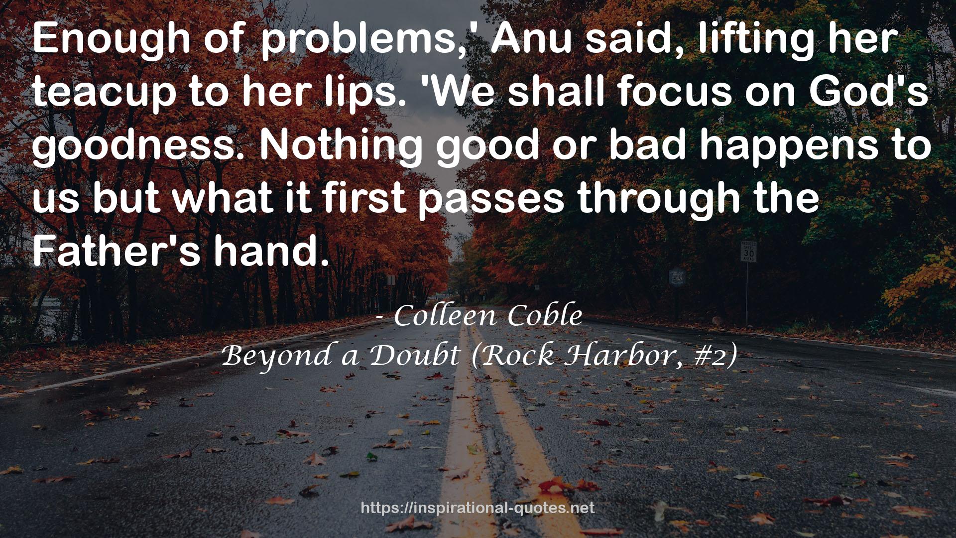 Beyond a Doubt (Rock Harbor, #2) QUOTES