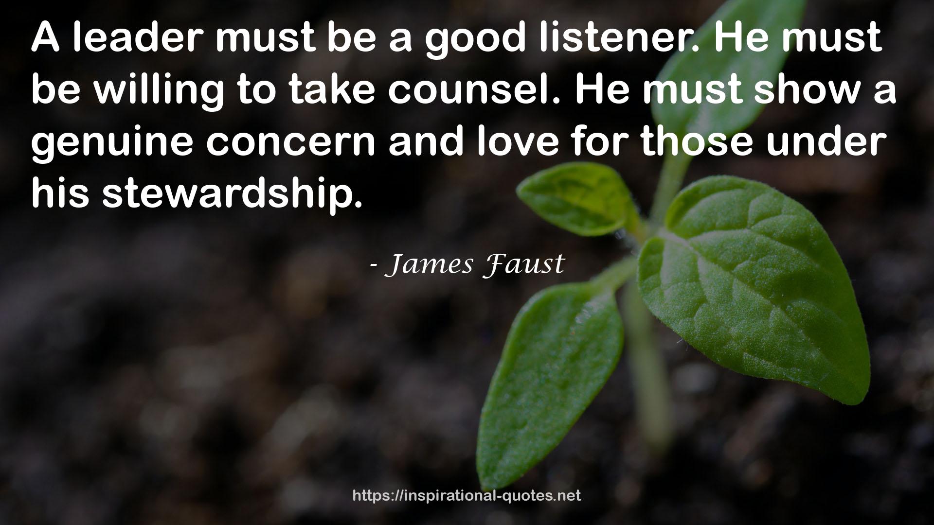 James Faust QUOTES