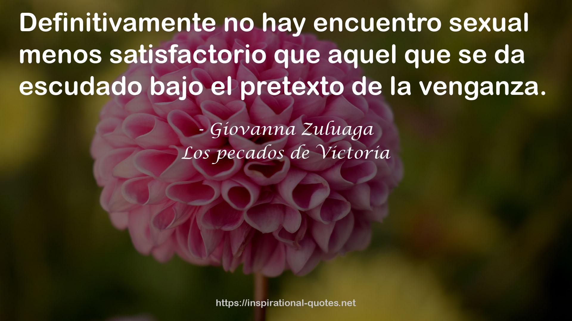 Los pecados de Victoria QUOTES