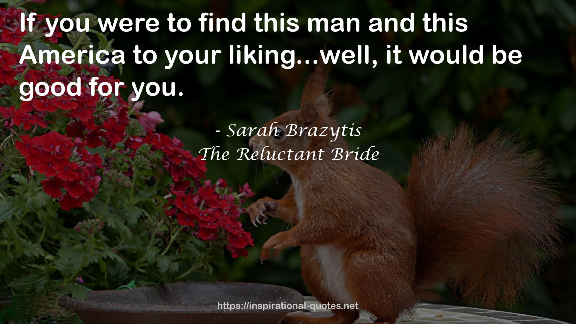 The Reluctant Bride QUOTES