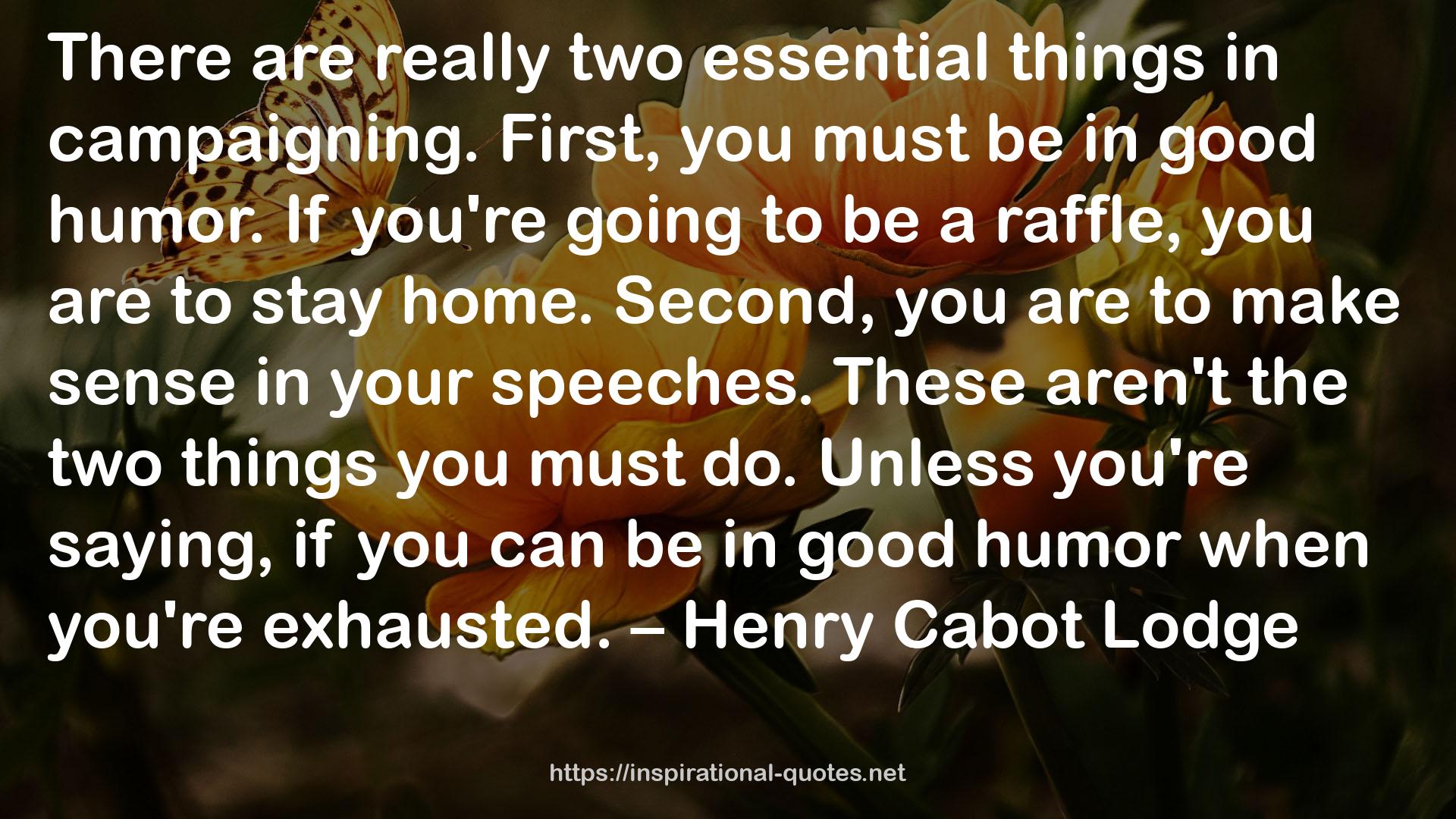 two essential things  QUOTES