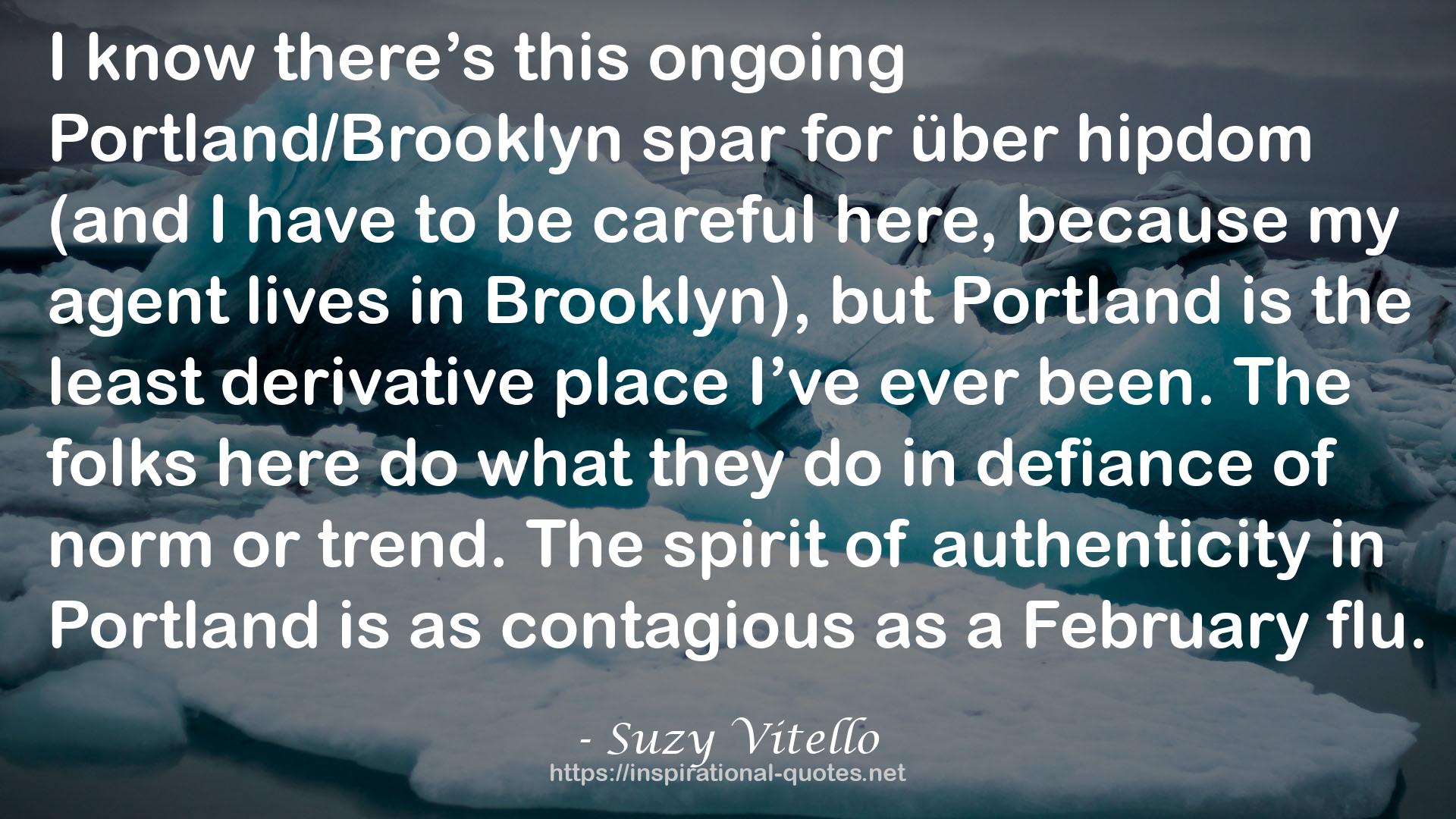 Suzy Vitello QUOTES