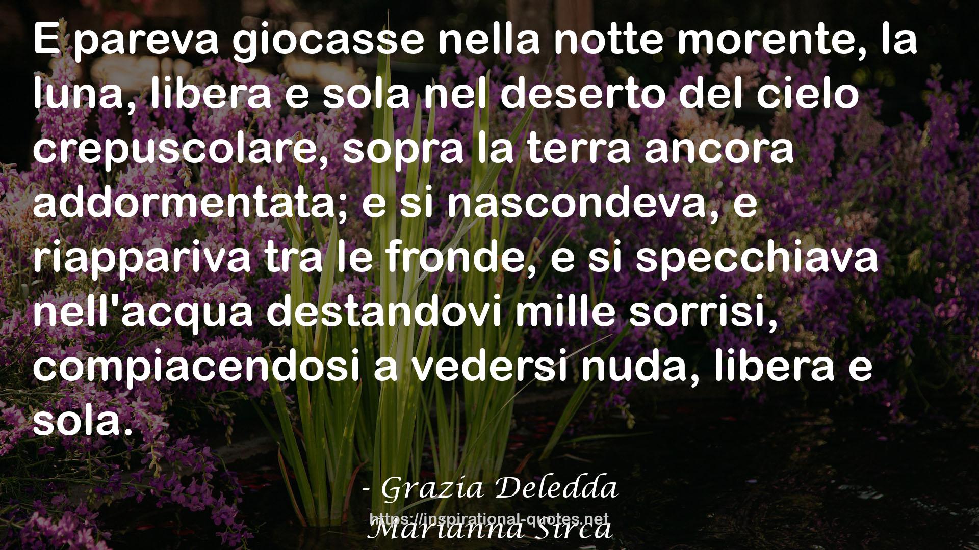 Grazia Deledda QUOTES