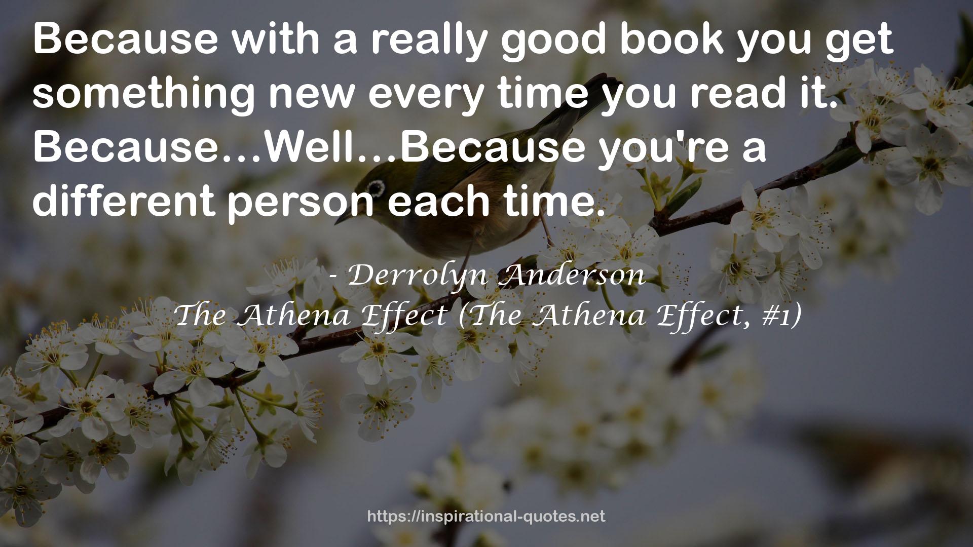 The Athena Effect (The Athena Effect, #1) QUOTES