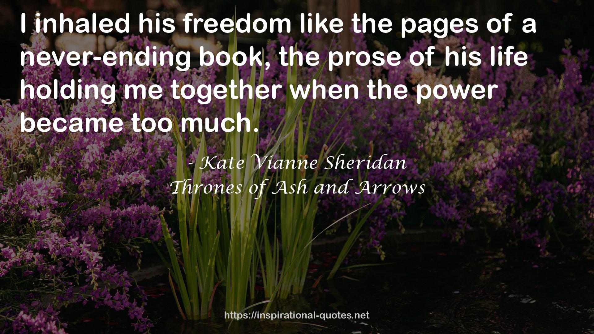 Kate Vianne Sheridan QUOTES