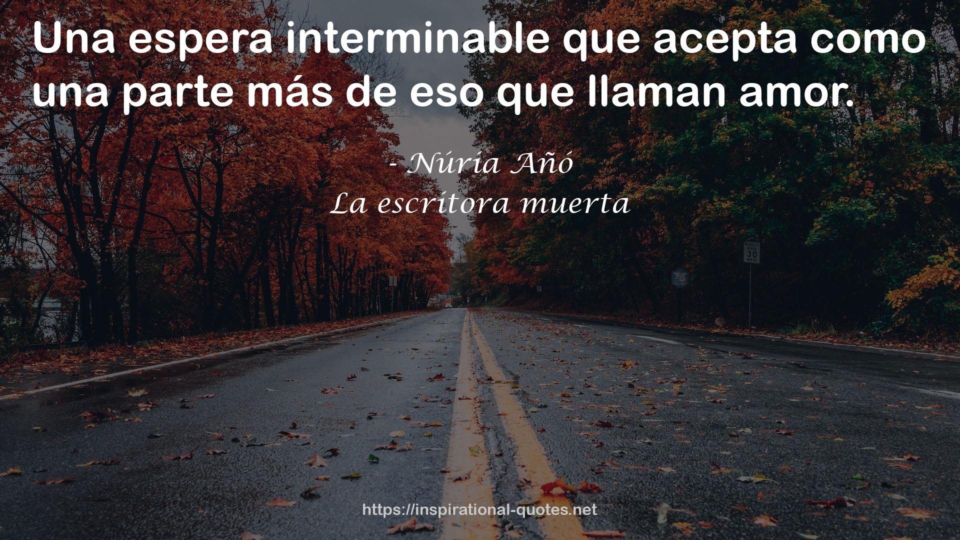 La escritora muerta QUOTES