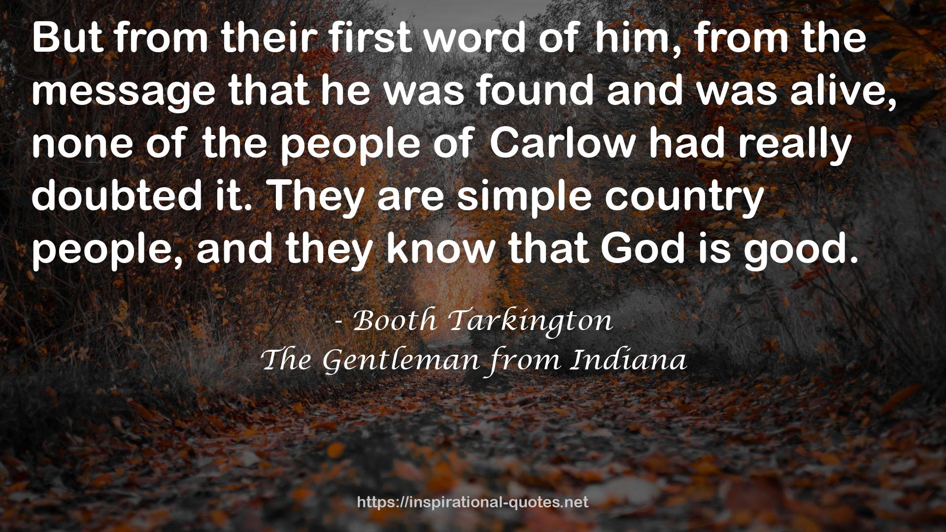 The Gentleman from Indiana QUOTES