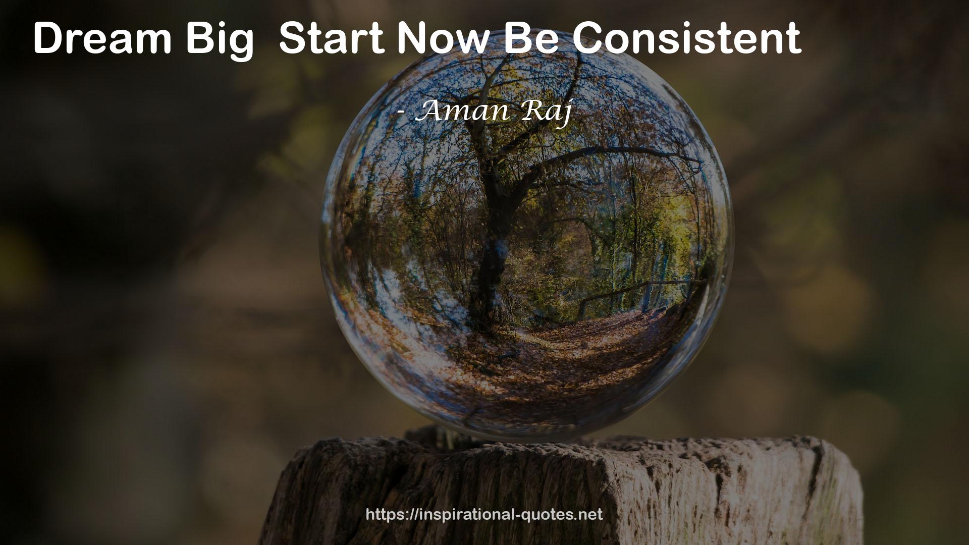 Aman Raj QUOTES