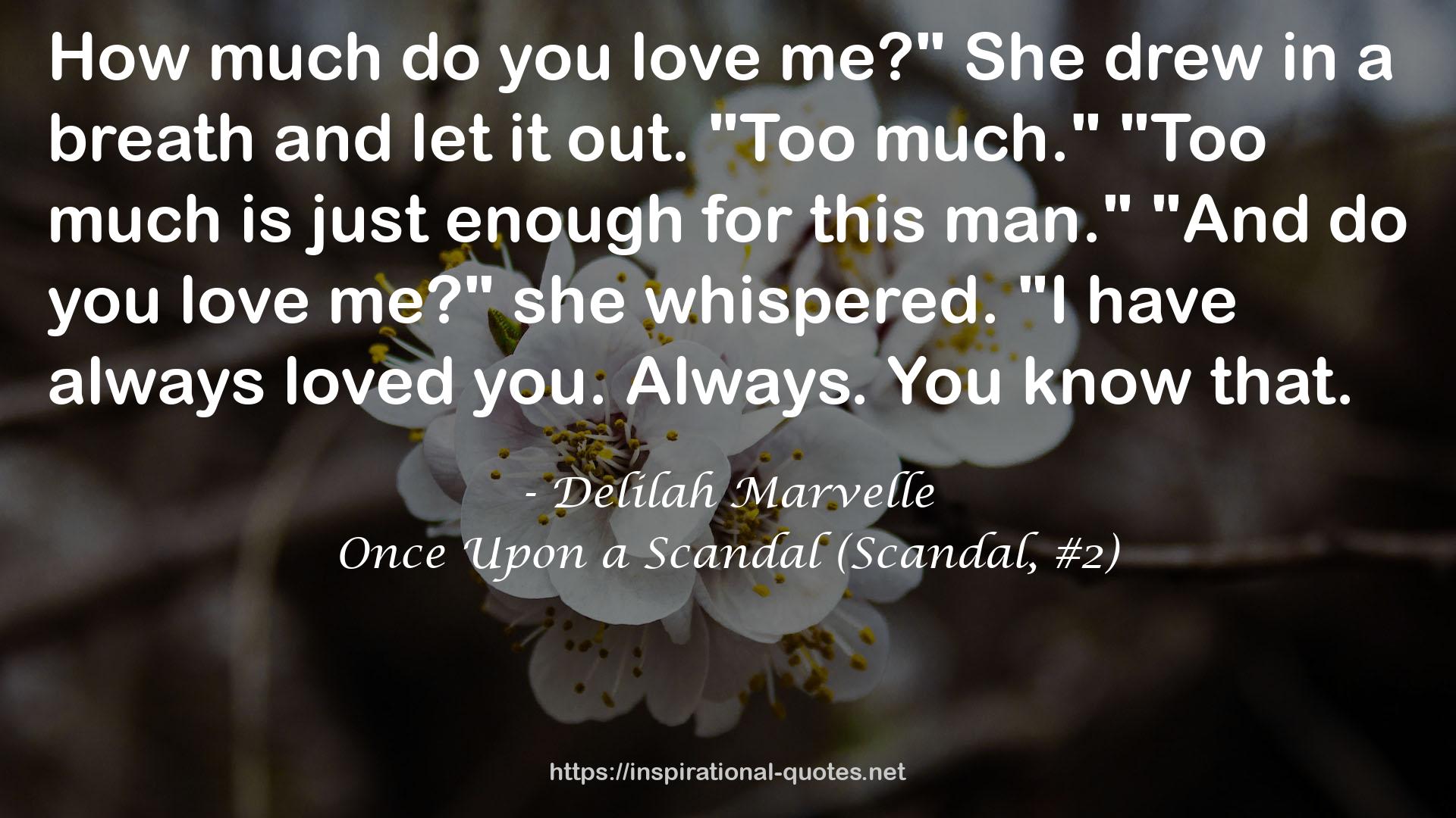 Once Upon a Scandal (Scandal, #2) QUOTES