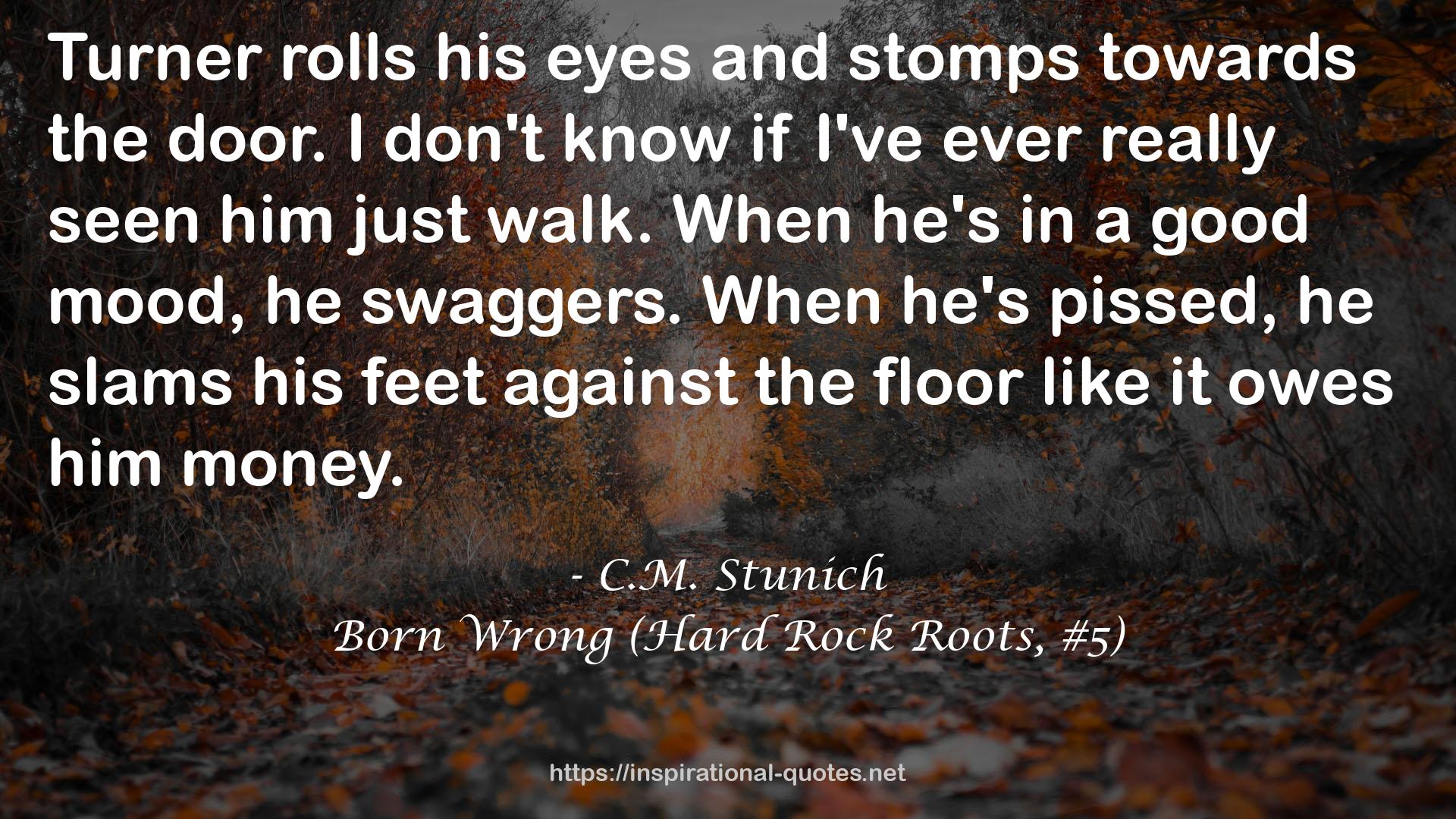 Born Wrong (Hard Rock Roots, #5) QUOTES