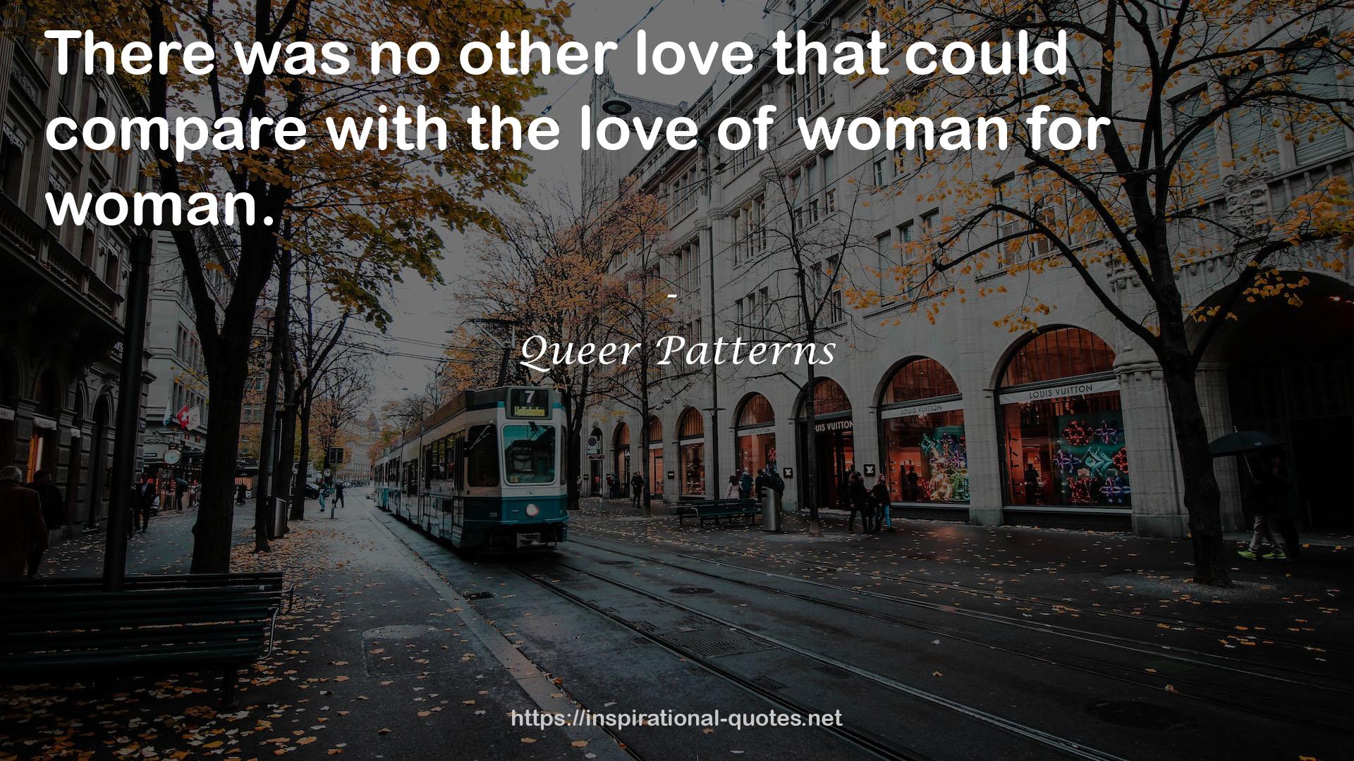 Queer Patterns QUOTES