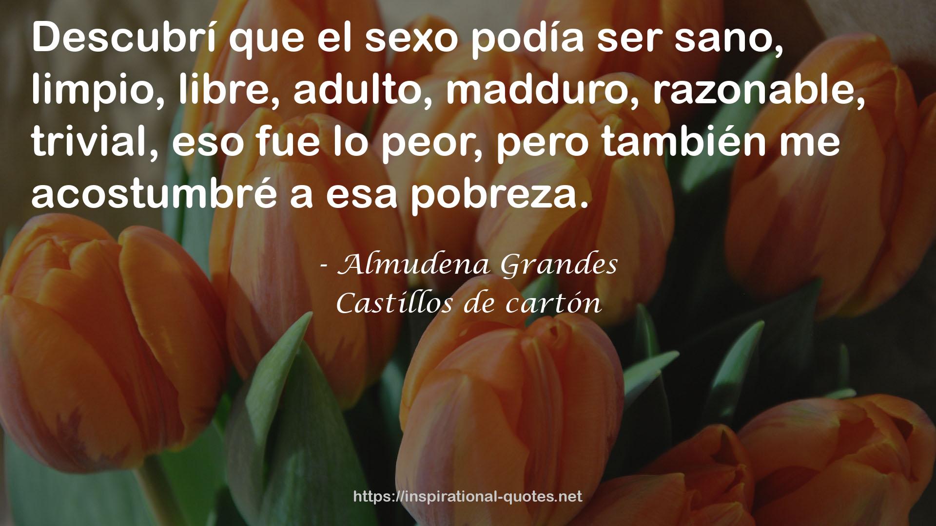 Almudena Grandes QUOTES