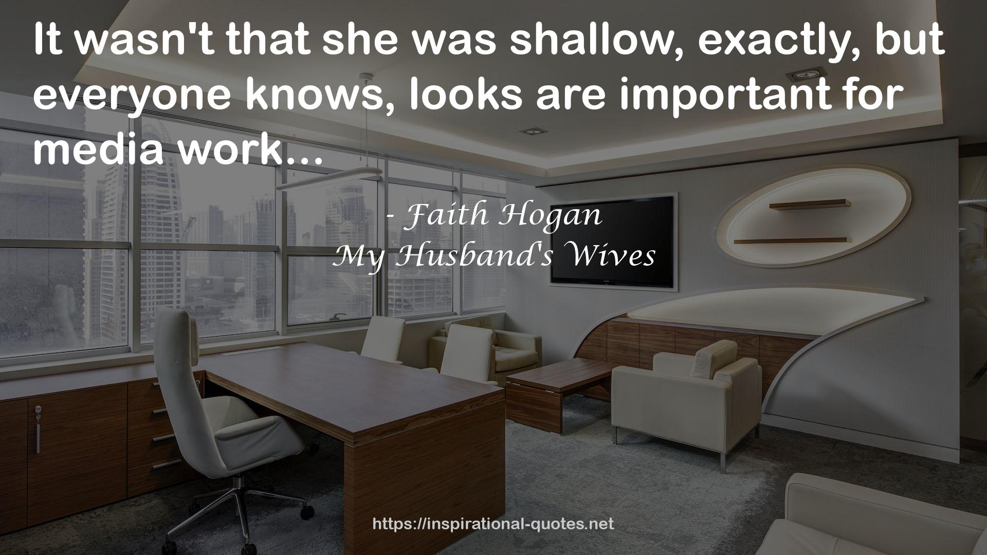 My Husband's Wives QUOTES