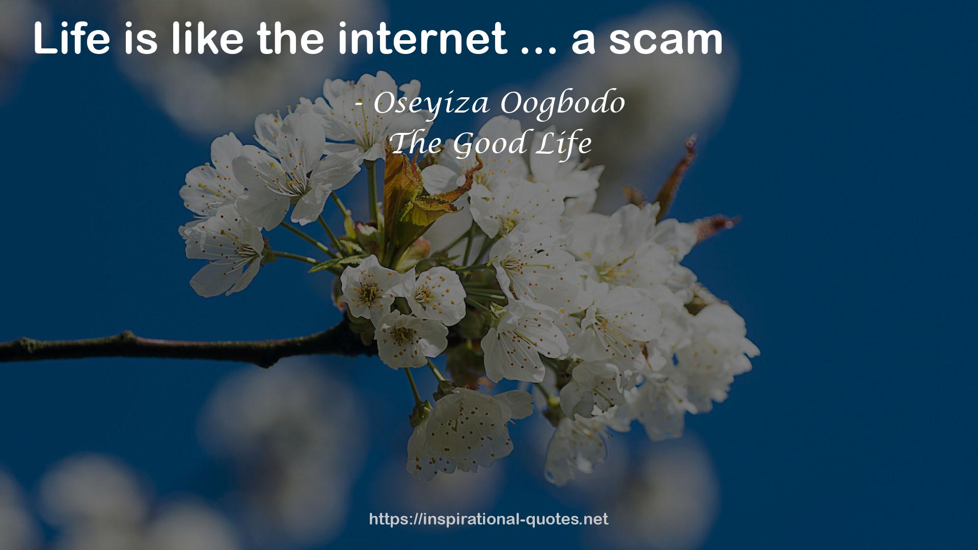 Oseyiza Oogbodo QUOTES