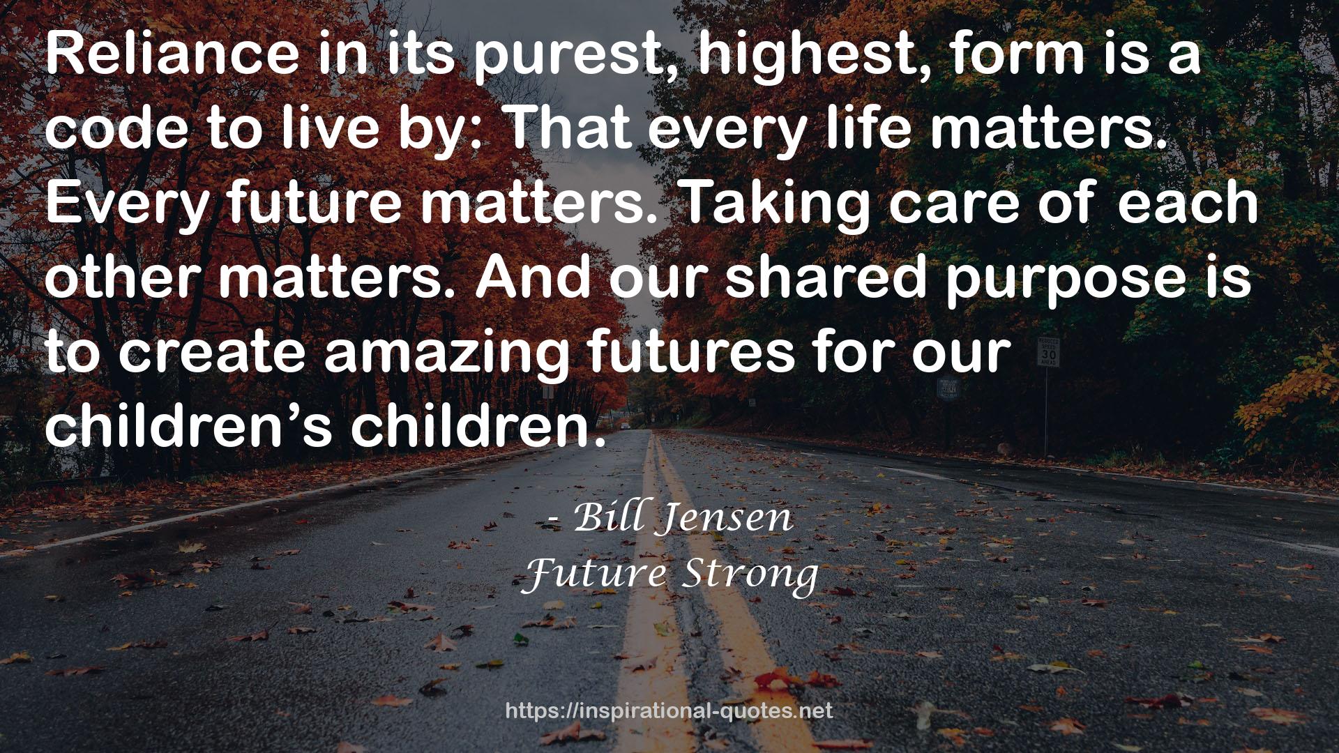 our shared purpose  QUOTES