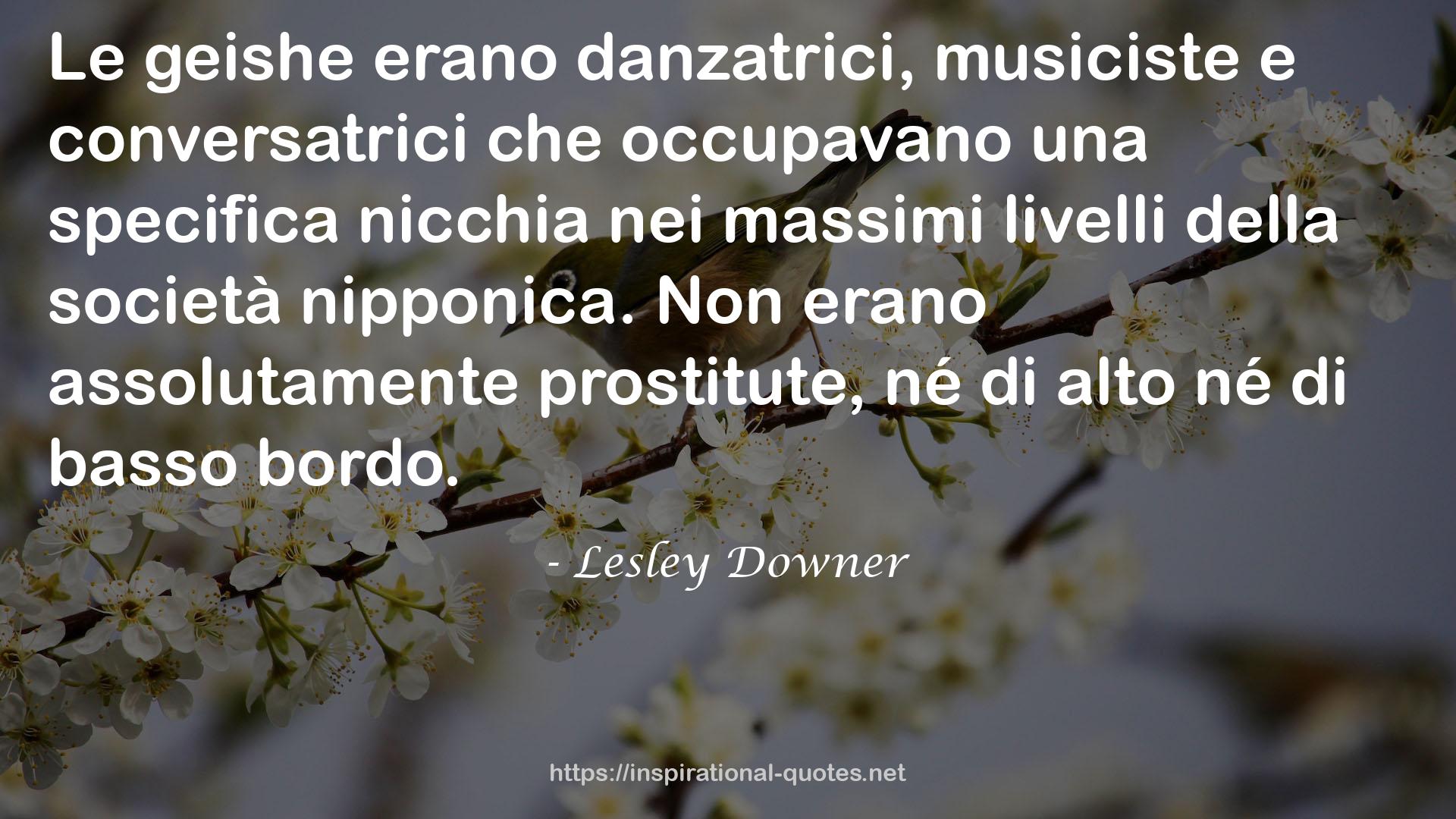 Lesley Downer QUOTES