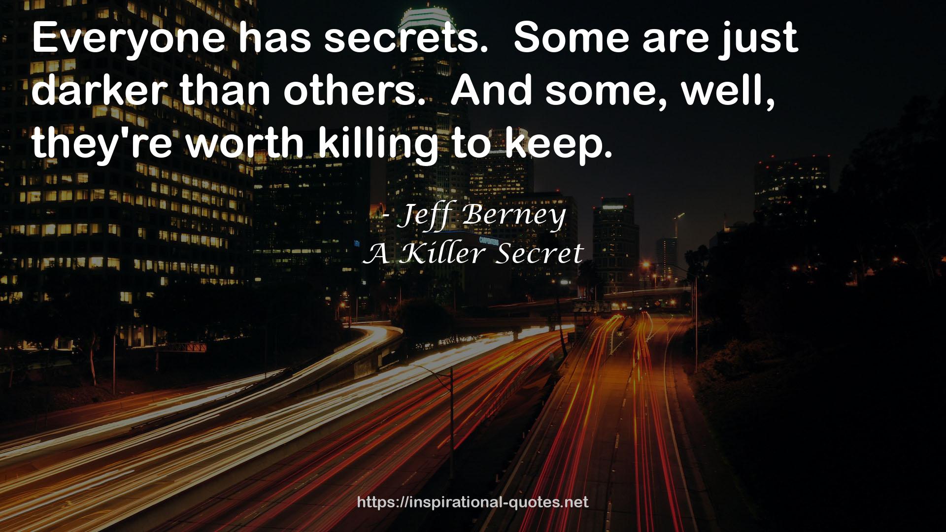 A Killer Secret QUOTES