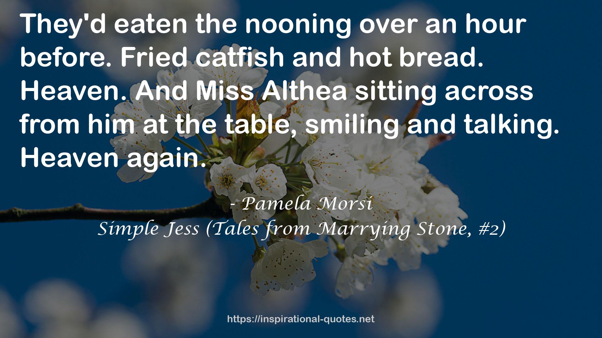 Simple Jess (Tales from Marrying Stone, #2) QUOTES