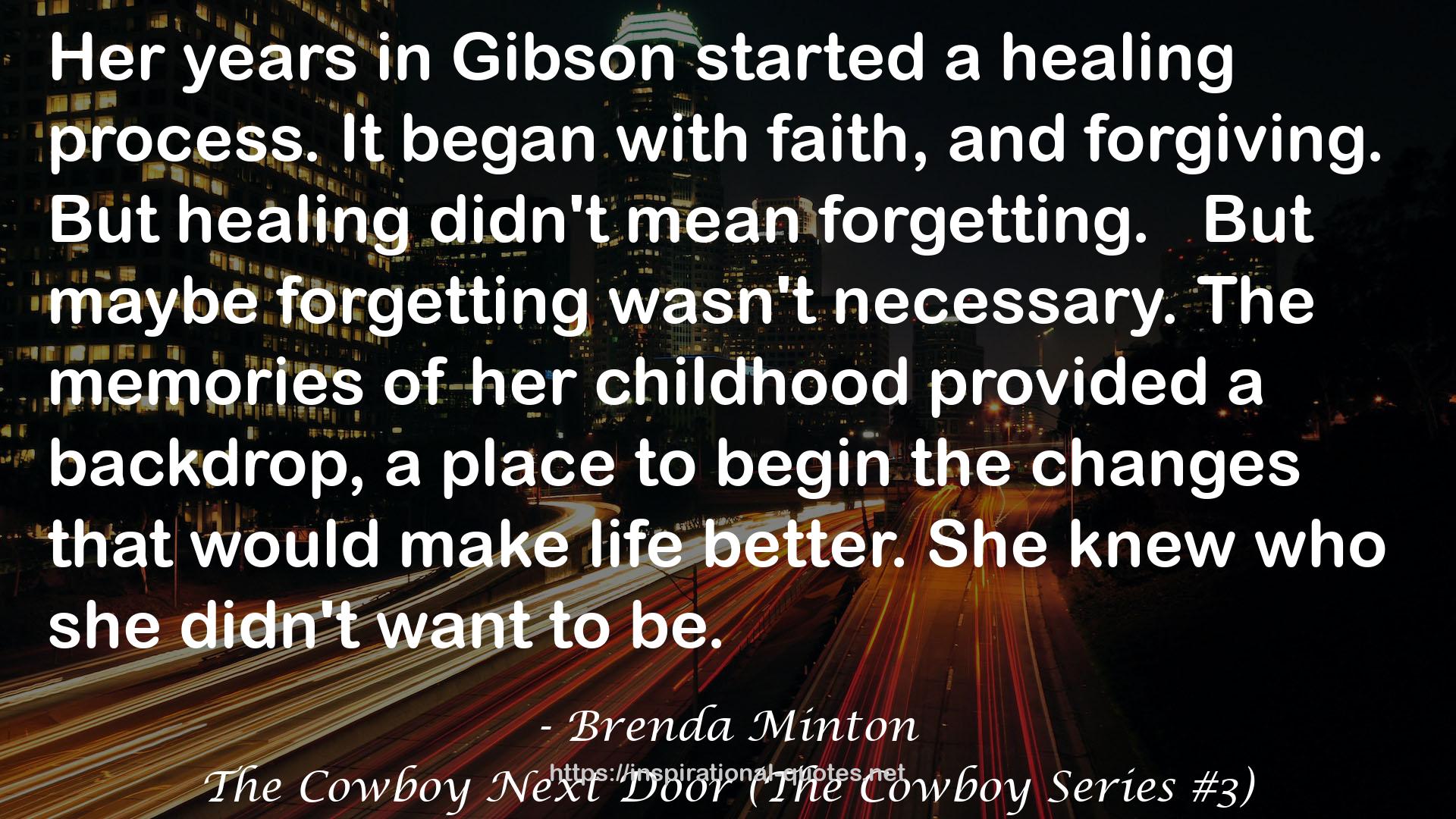 The Cowboy Next Door (The Cowboy Series #3) QUOTES