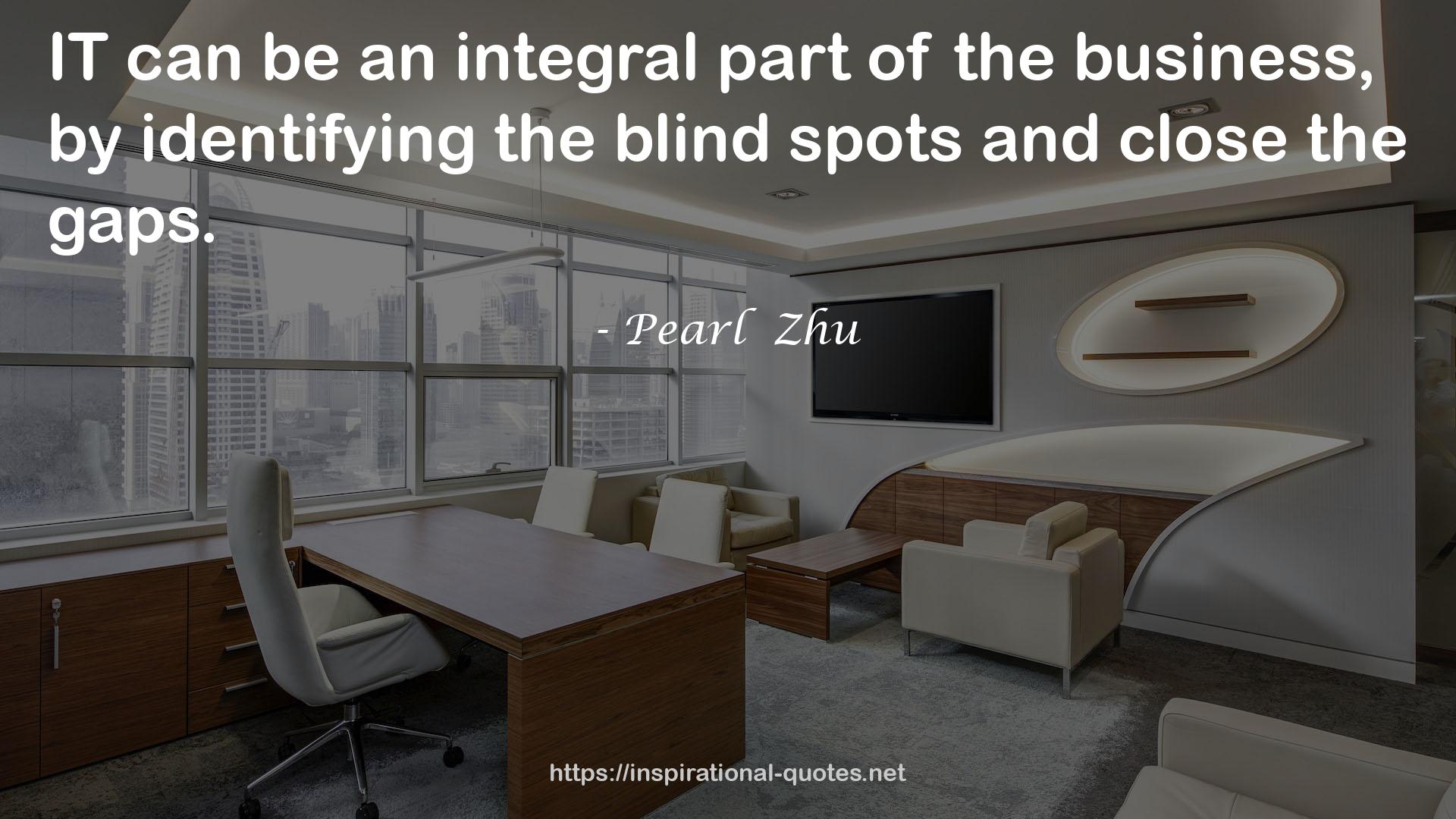 Pearl  Zhu QUOTES