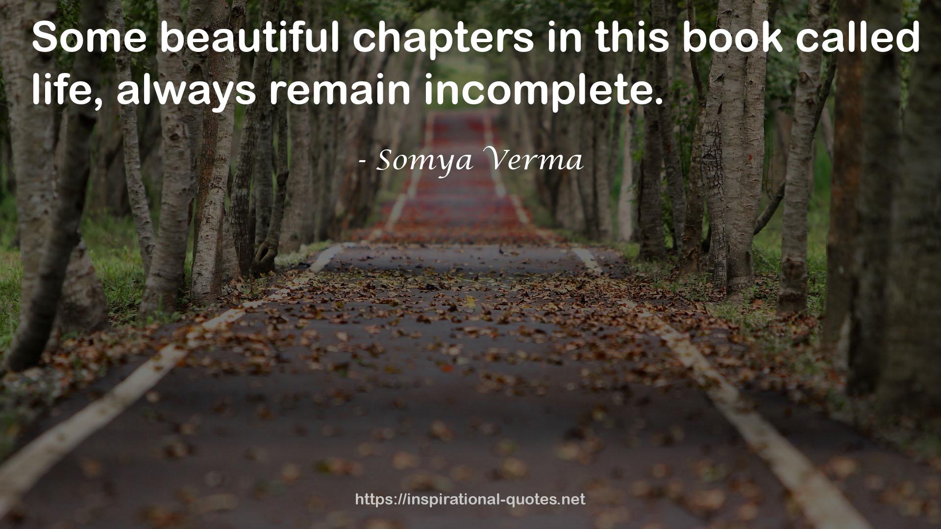 Somya Verma QUOTES