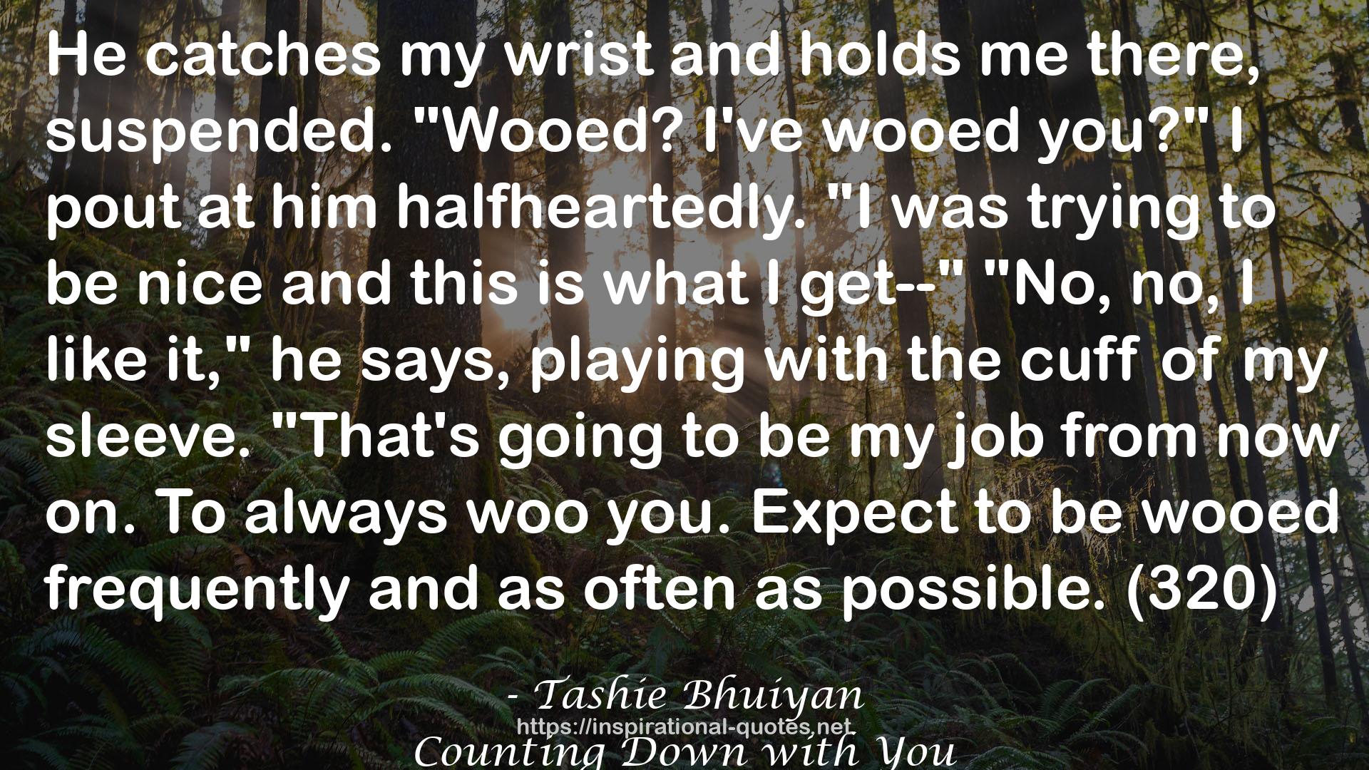 Tashie Bhuiyan QUOTES