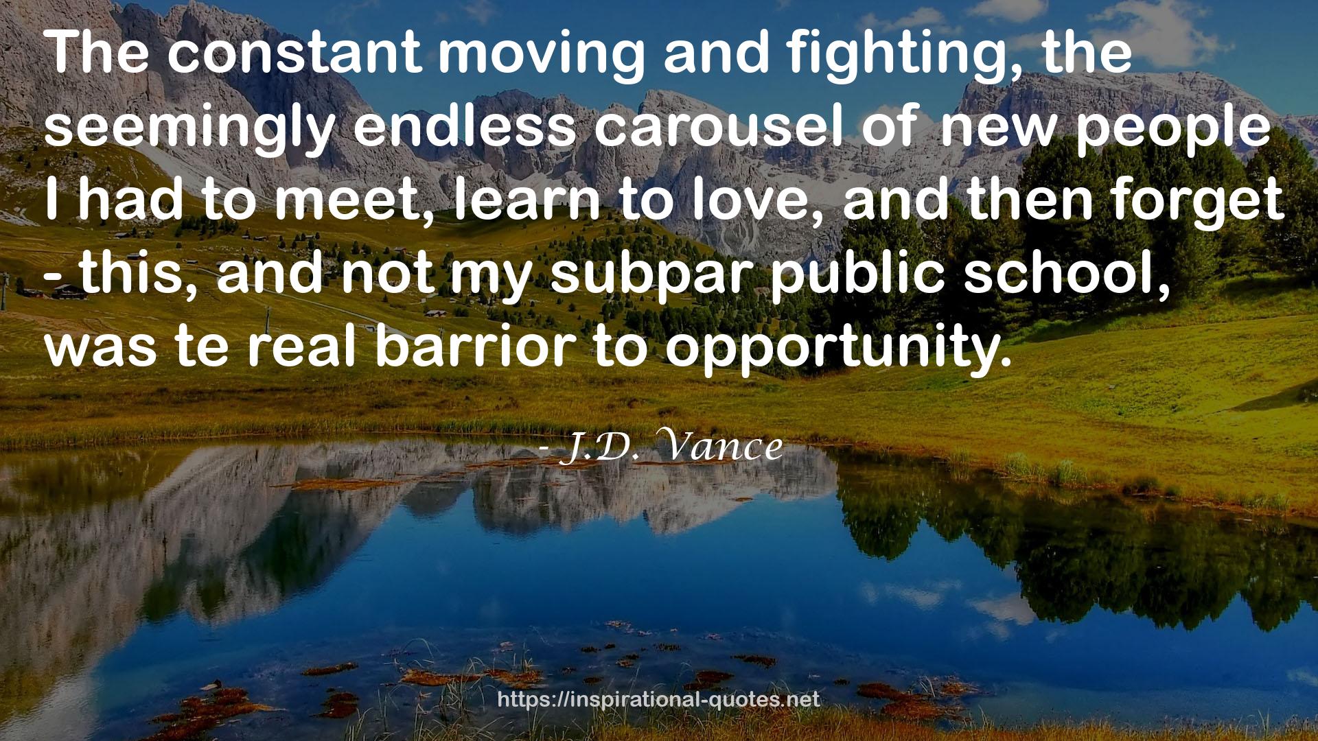 J.D. Vance QUOTES