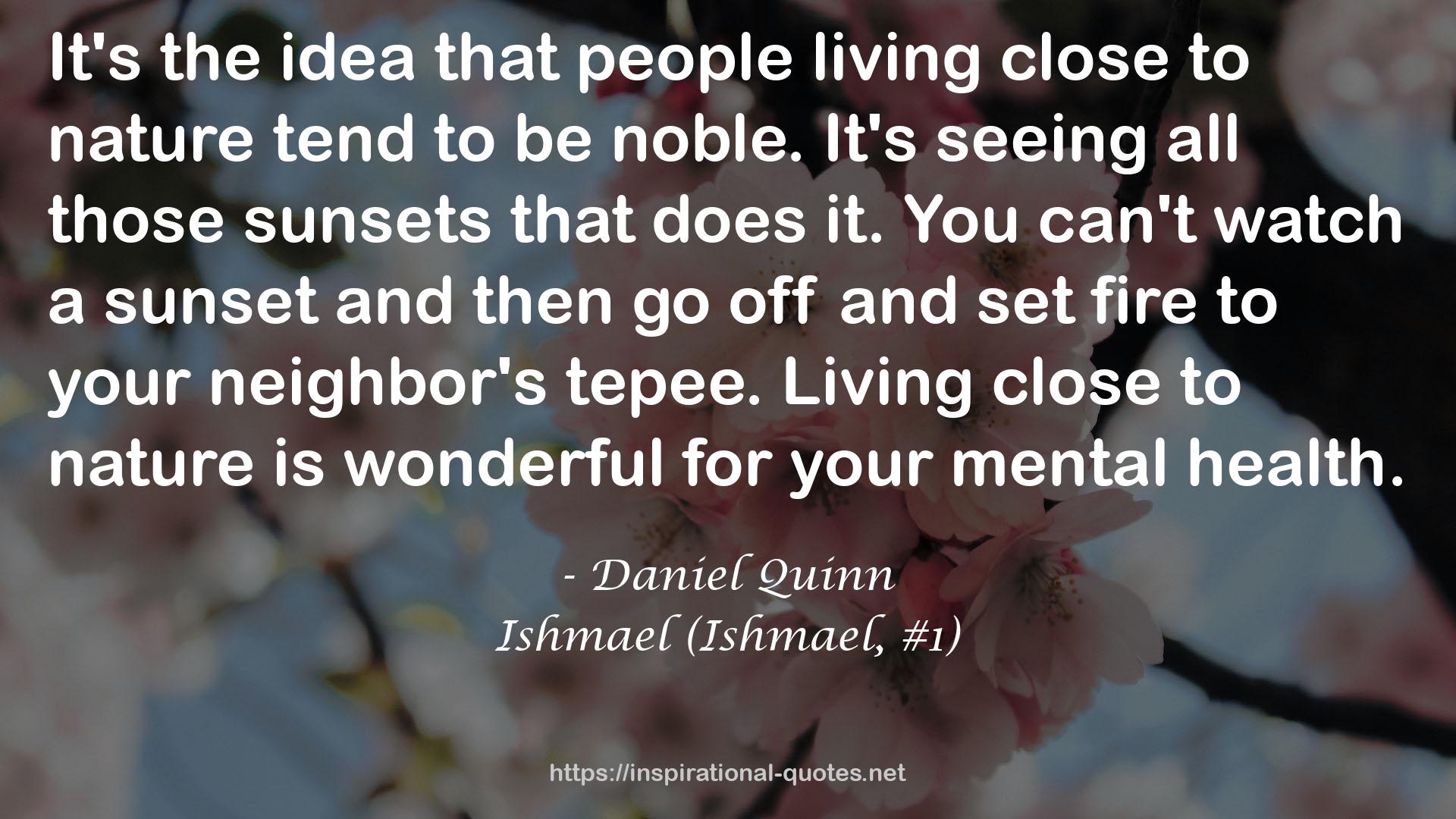 Ishmael (Ishmael, #1) QUOTES