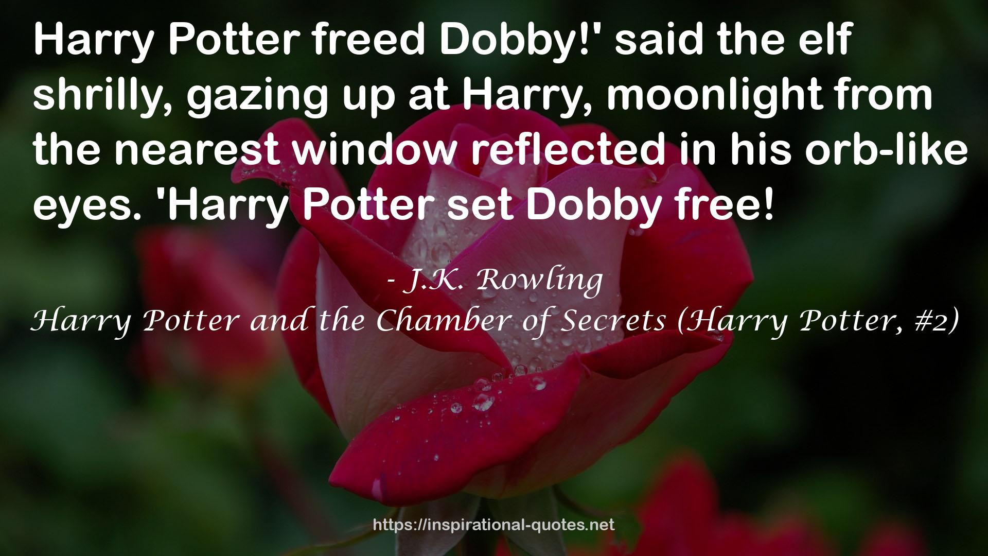 Harry Potter and the Chamber of Secrets (Harry Potter, #2) QUOTES