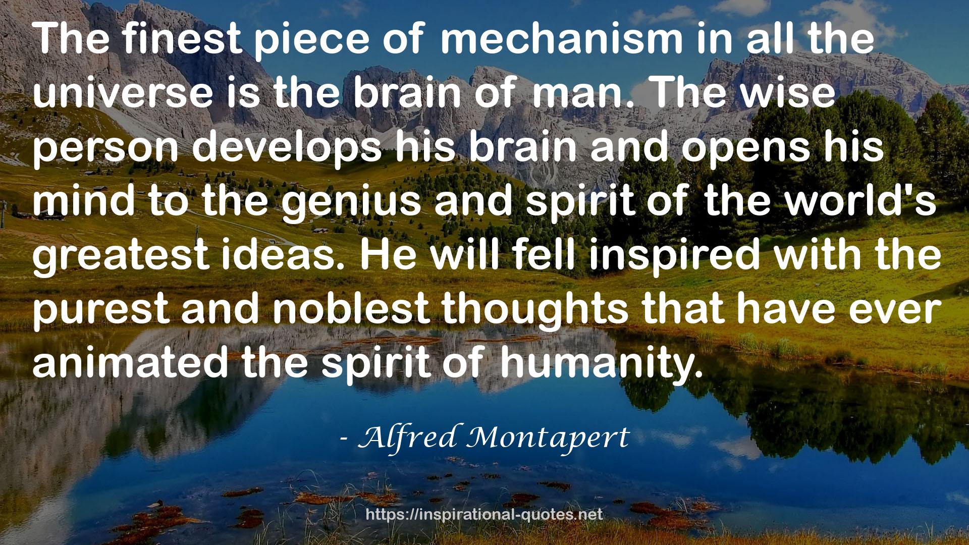 Alfred Montapert QUOTES