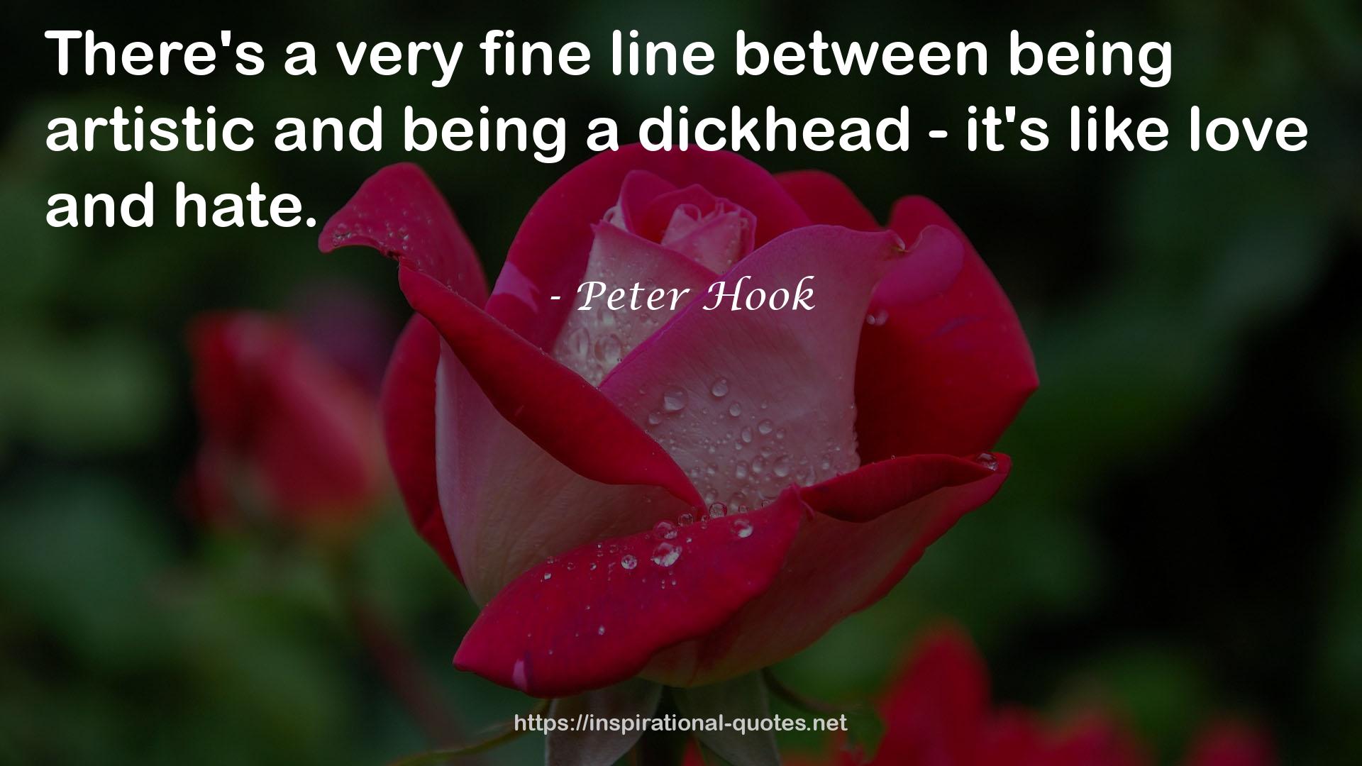 Peter Hook QUOTES