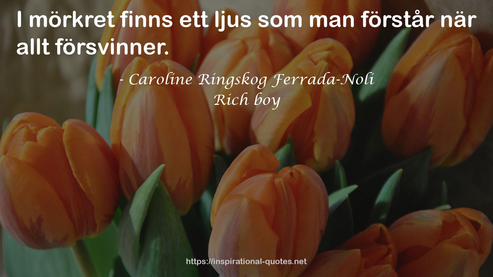 Rich boy QUOTES