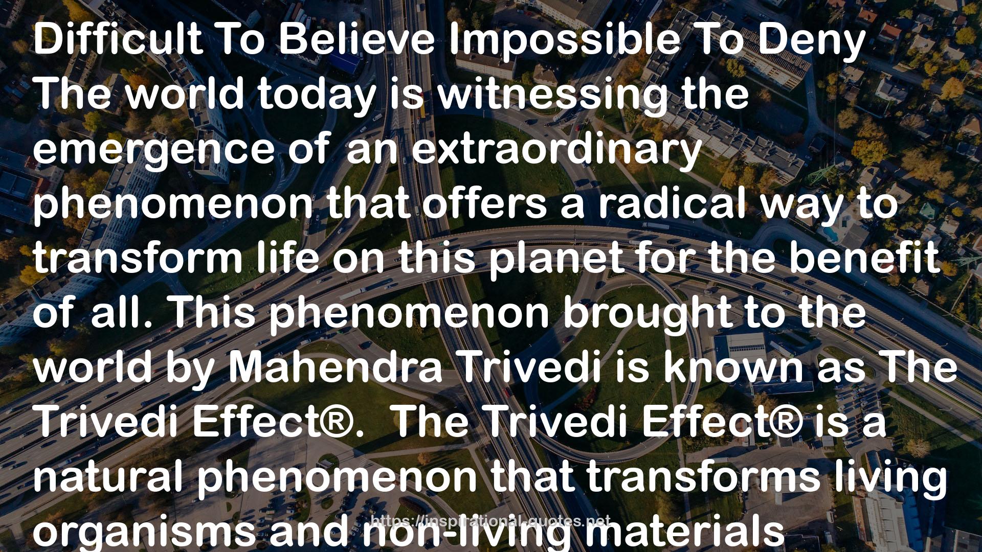 Trivedi Master QUOTES