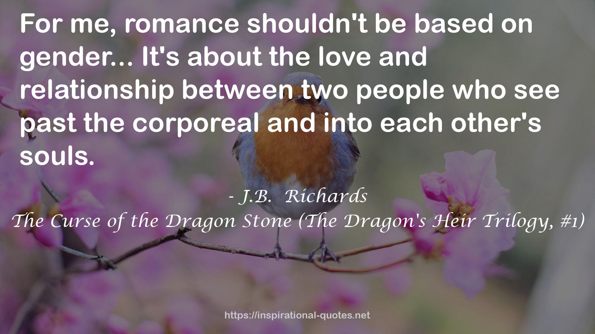 The Curse of the Dragon Stone (The Dragon's Heir Trilogy, #1) QUOTES