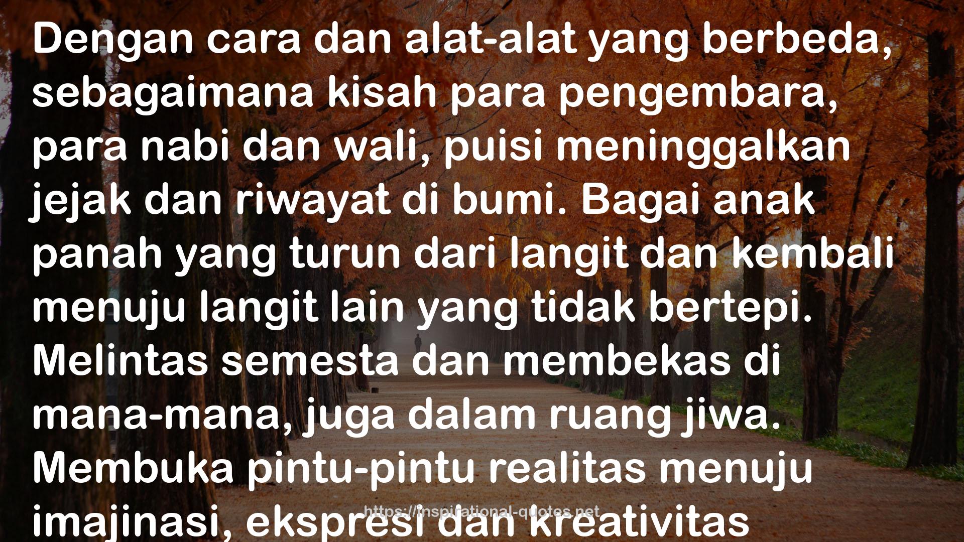 Agama Seni : Refleksi Teologis dalam Ruang Estetik QUOTES