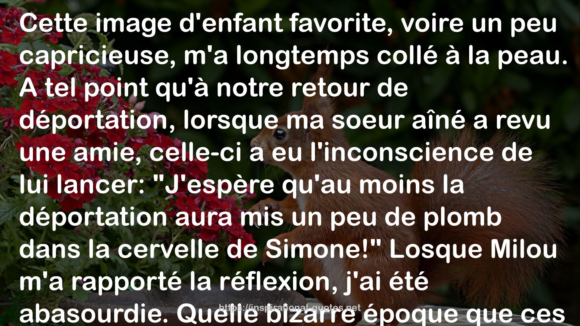 Une vie QUOTES