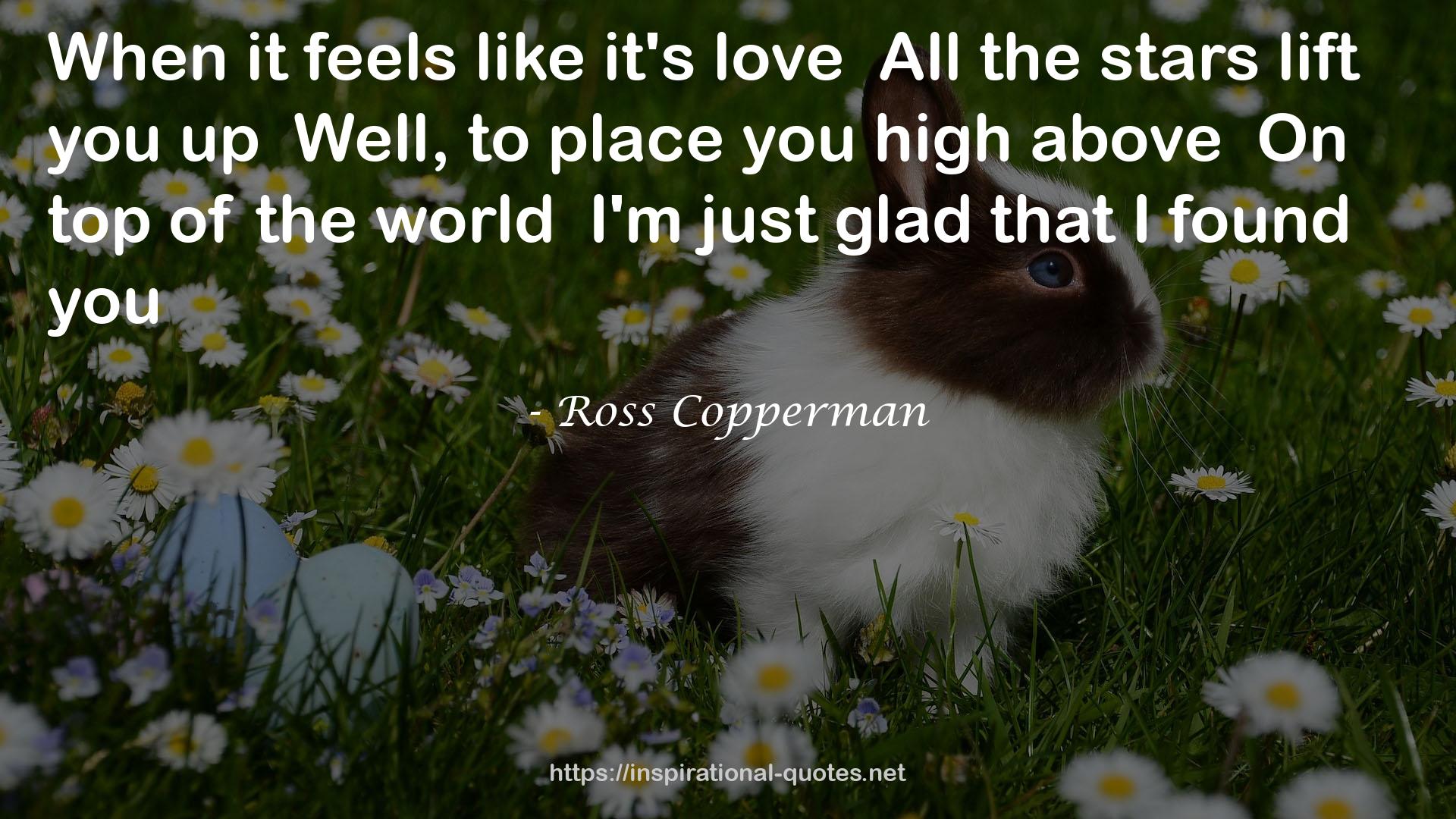Ross Copperman QUOTES
