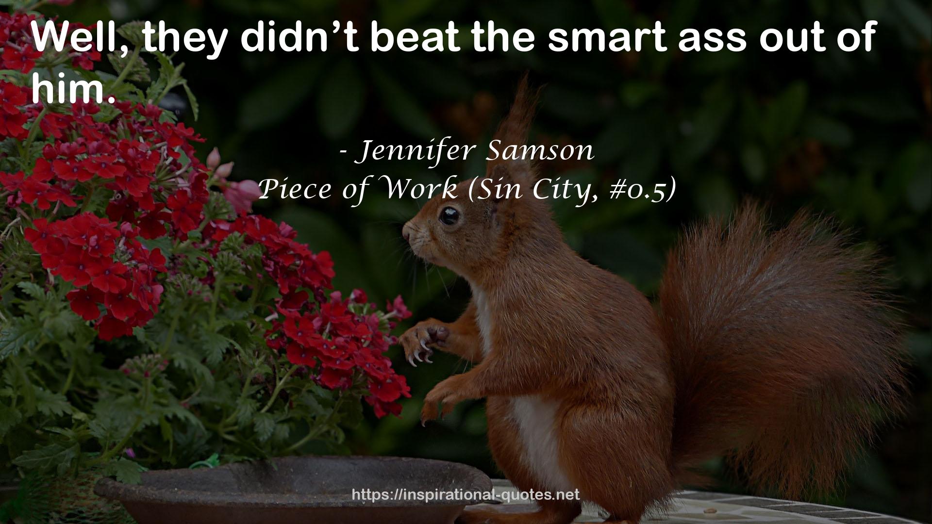 Jennifer Samson QUOTES