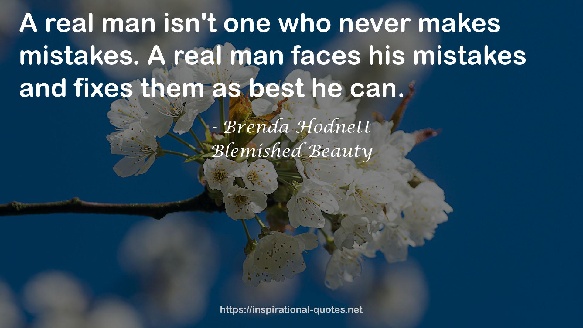 Blemished Beauty QUOTES