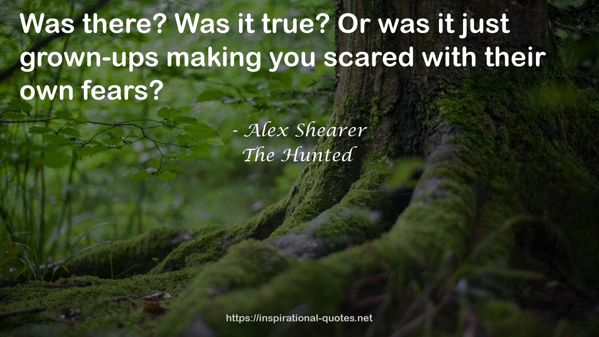 The Hunted QUOTES