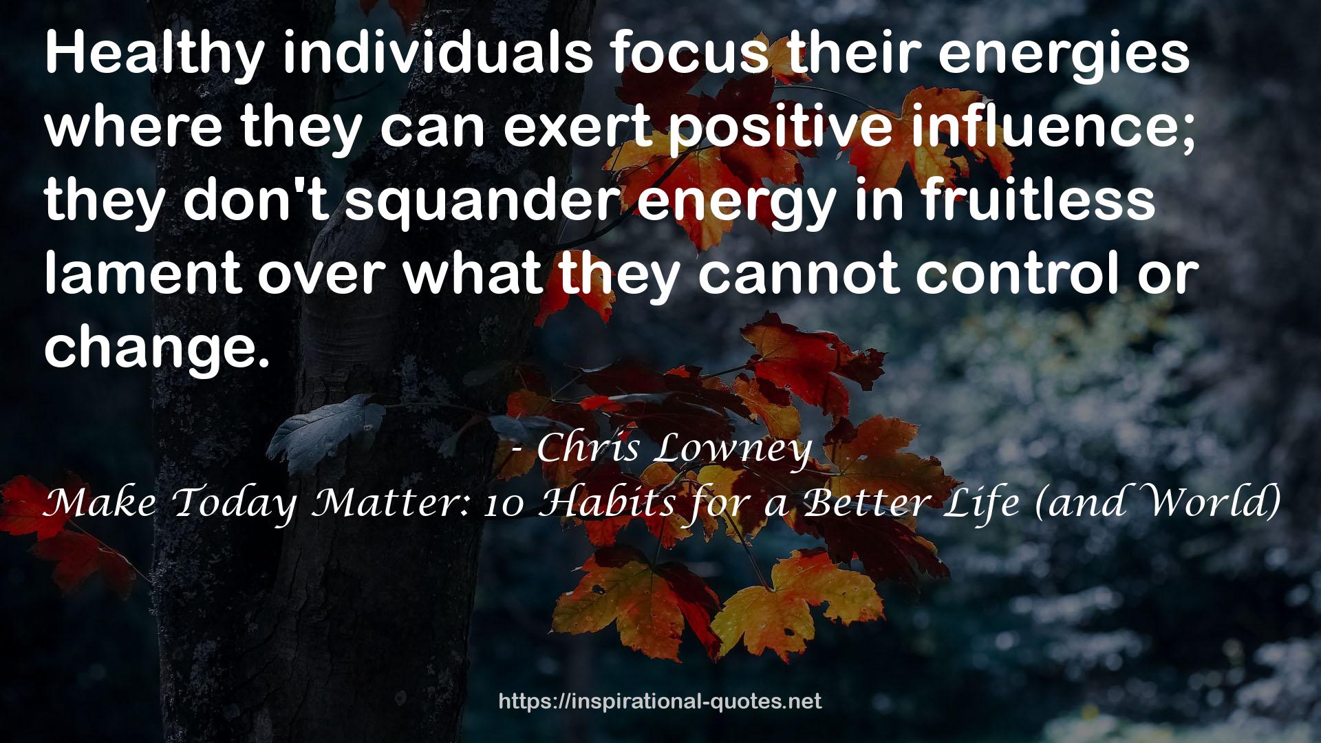 Chris Lowney QUOTES