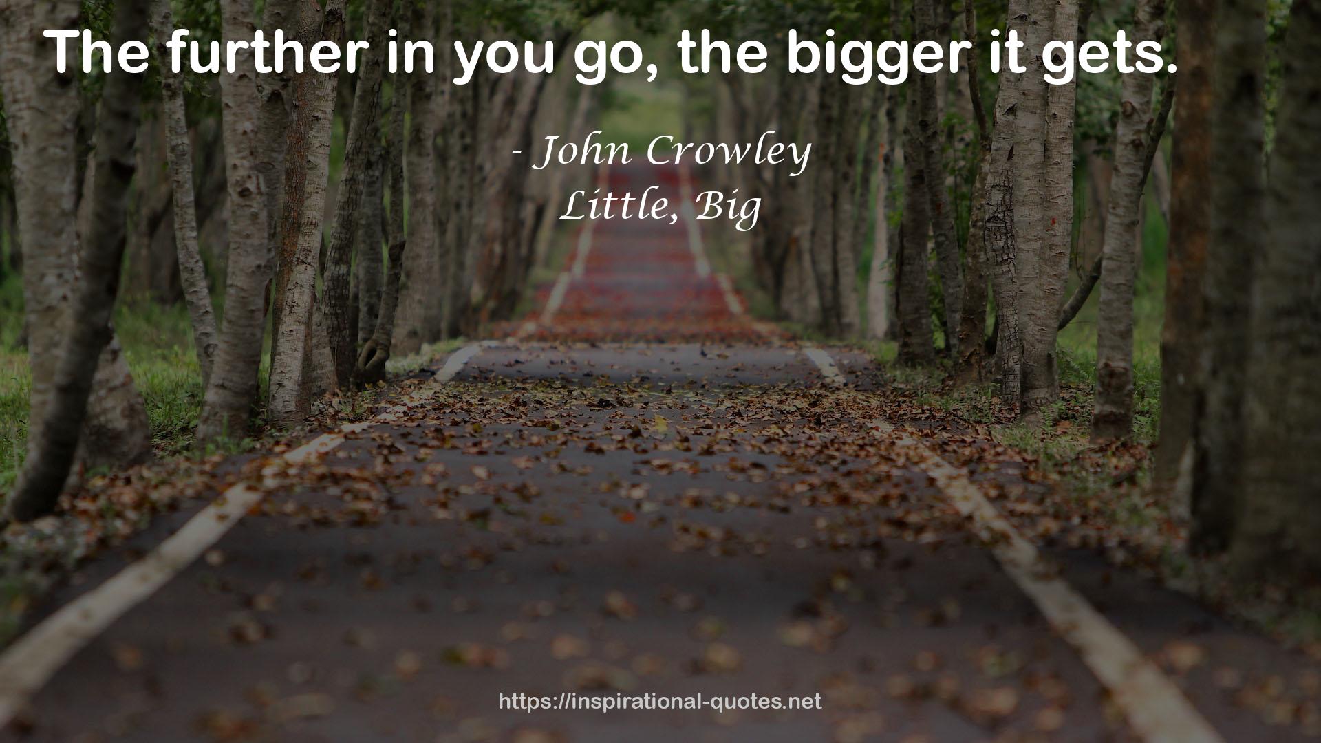 John Crowley QUOTES