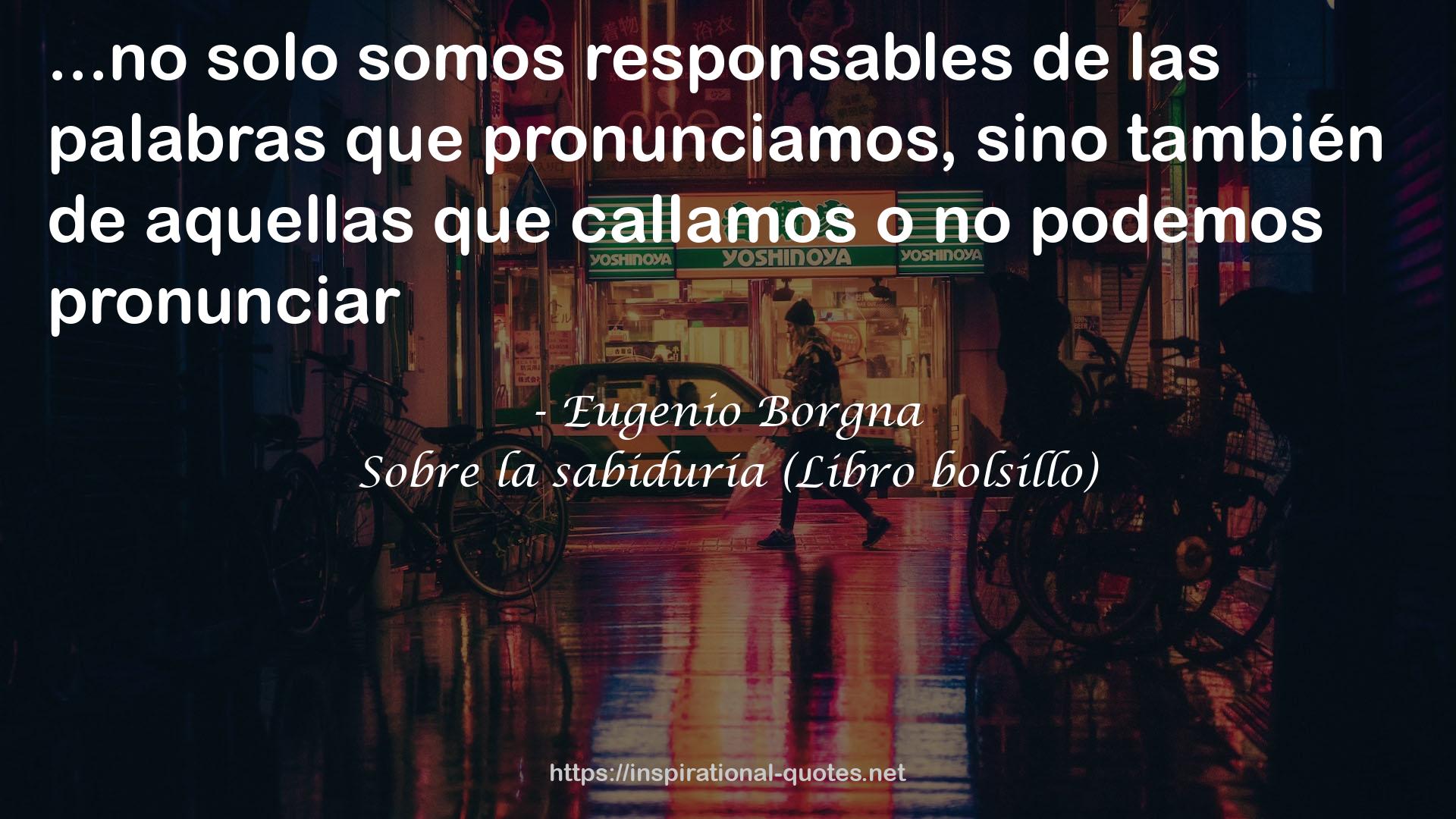 Sobre la sabiduría (Libro bolsillo) QUOTES