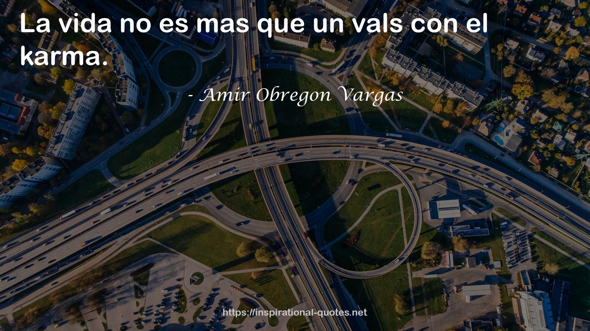 Amir Obregon Vargas QUOTES